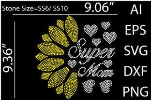 Printable Super Mom Rhinestone Template T-shirt Designs | by Arttechtom ...