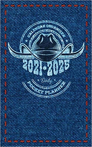 PDF Download%^ Calendar Organizer Daily Pocket Planner: 5 Year Planner