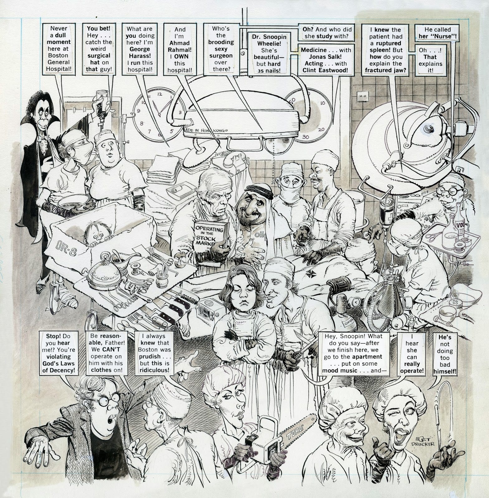 Mort Drucker (1929–2020): One of the All-Time Cartooning Greats