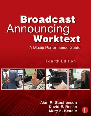 PDF Download Broadcast Announcing Worktext: A Media Performance Guide ...