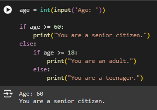 Praktikum minggu 5: Nested IF in Python | by Rahma Dwi Kartika Sari ...