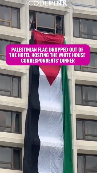 White House Correspondence Dinner Disrupted by Pro-Palestinian Protesters