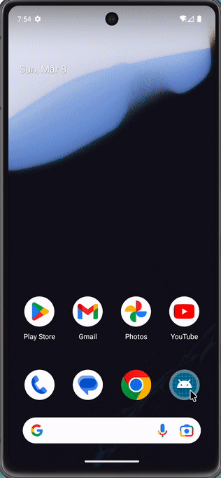 Controlling an Android Device Without Root or Accessibility Services