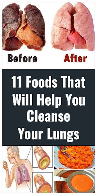 Top 11 foods that will help you cleanse your lungs - Emilie Black - Medium