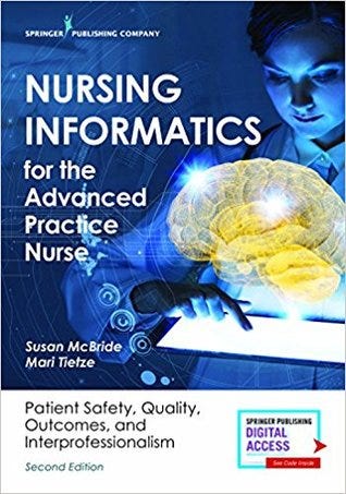 [PDF] Nursing Informatics for the Advanced Practice Nurse: Patient ...