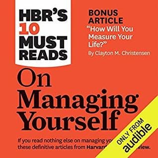 HARVARD BUSINESS REVIEW ON MANAGING YOURSELF visual data 2