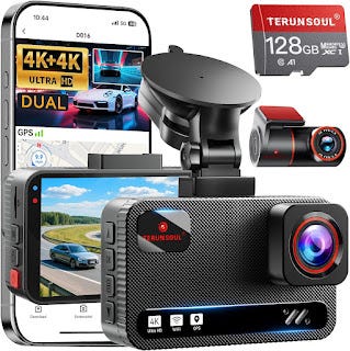 🚗 Protect Your Car with the Best 4K Dash Cam — Front & Rear Review