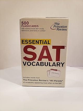 [EPUB]-Essential SAT Vocabulary (flashcards): 500 Flashcards with Need ...