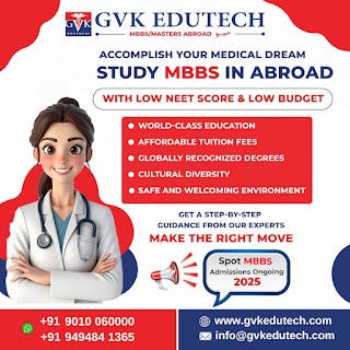 Best MBBS Abroad Consultancy in Warangal — GVK Edutech
