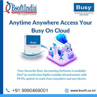 BUSY ON CLOUD - Indiabsoft - Medium