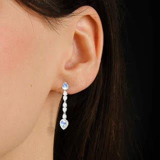 Timeless Moonstone Earrings