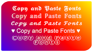 Copy And Paste Fonts | Fonts For Instagram | Insta Fonts