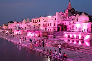 best route to travel between Delhi and Ayodhya by