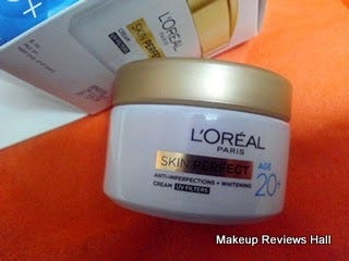 L oreal Paris 20 Anti Imperfections Whitening Cream Review by