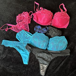 Small Ann Summers Haul post Breast Augmentation Surgery, by BuubieD