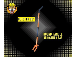 Round Demoliation Bar Gutster60" - Gutstertools - Medium