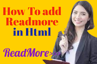 How to Add Read More in Html Connect to other URLs 100% Working | by ...