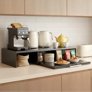 Kitchen Storage Rack With Adjustable Shelves: The Easy Way to Create More Counter Space