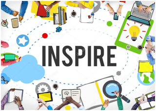 INSPIRE to be INSPIRED. Inspire, the word itself doesn't mean