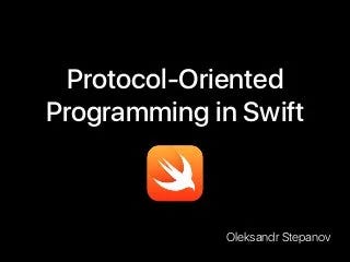What is Protocol-Oriented-Programming (POP) in Swift with examples | by ...