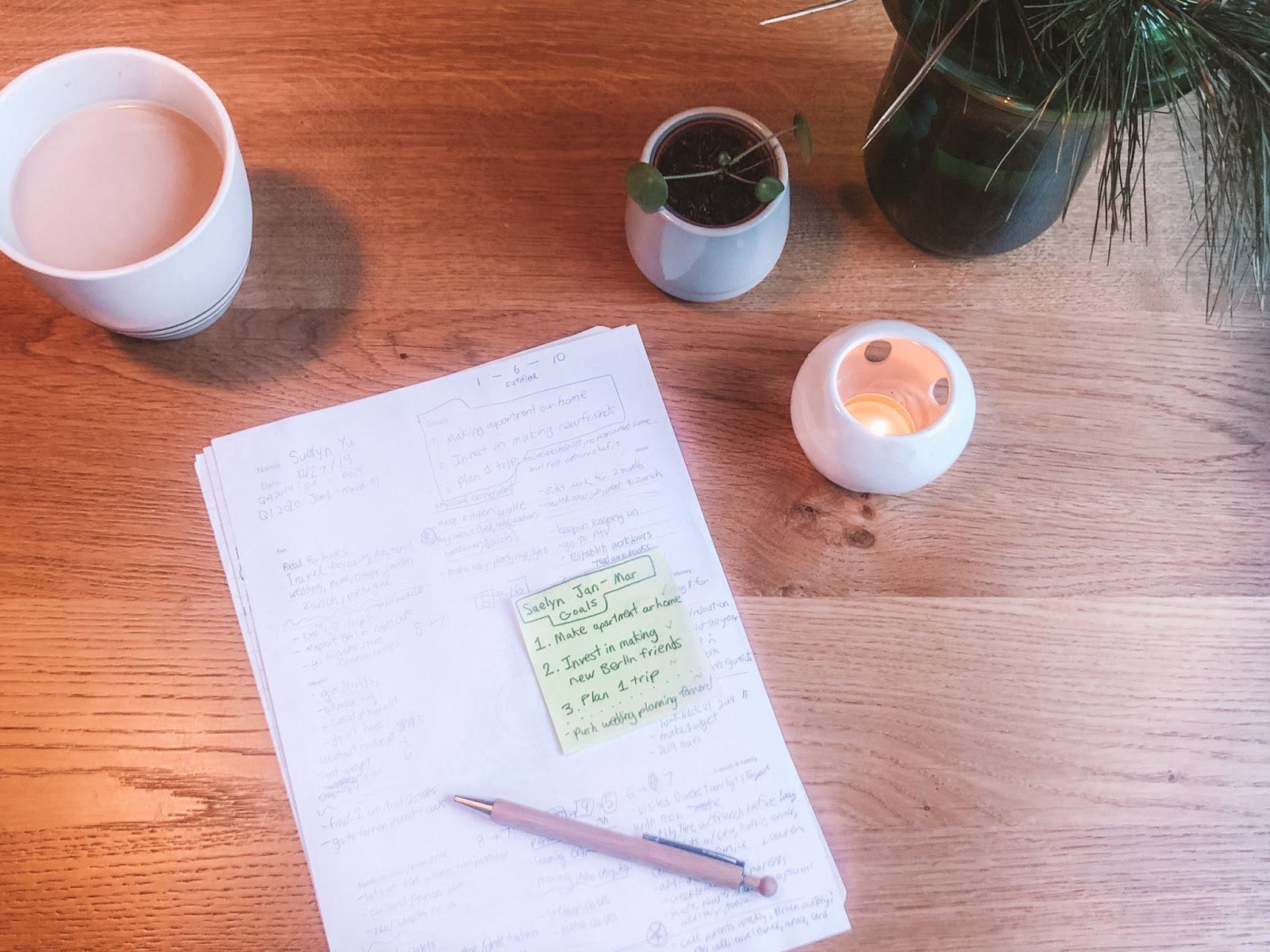 Forget New Year's Resolutions. Start Quarterly Life Planning. | by Suelyn  Yu | UX Planet