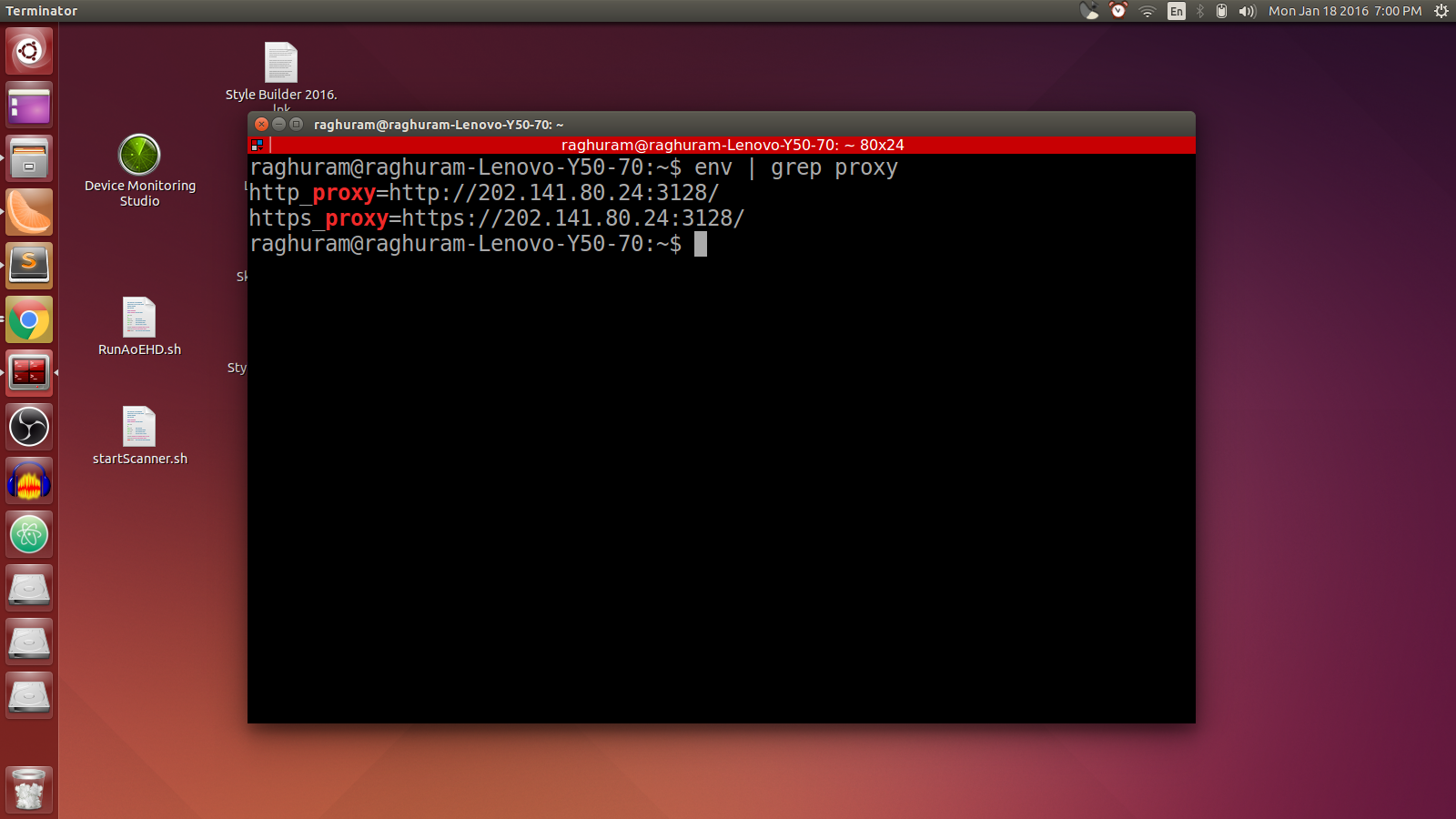Setting up Proxy in Ubuntu. This post is for complete newbies to… | by  Raghuram Krishnaswami | Medium