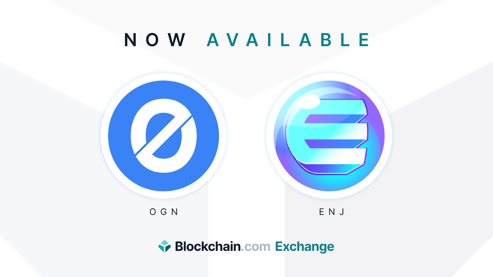 Origin (OGN) and Enjin Coin (ENJ) now available on the Blockchain.com  Exchange | by Peter Smith | @blockchain | Medium