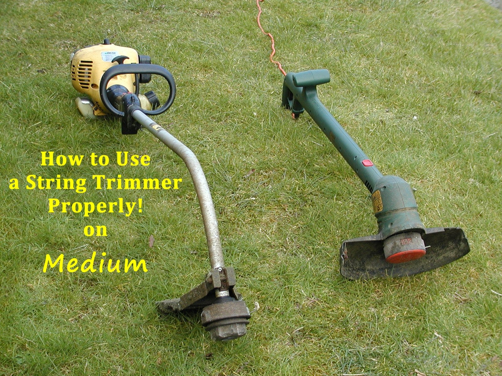 How to Use a String Trimmer Without Breaking the Line!