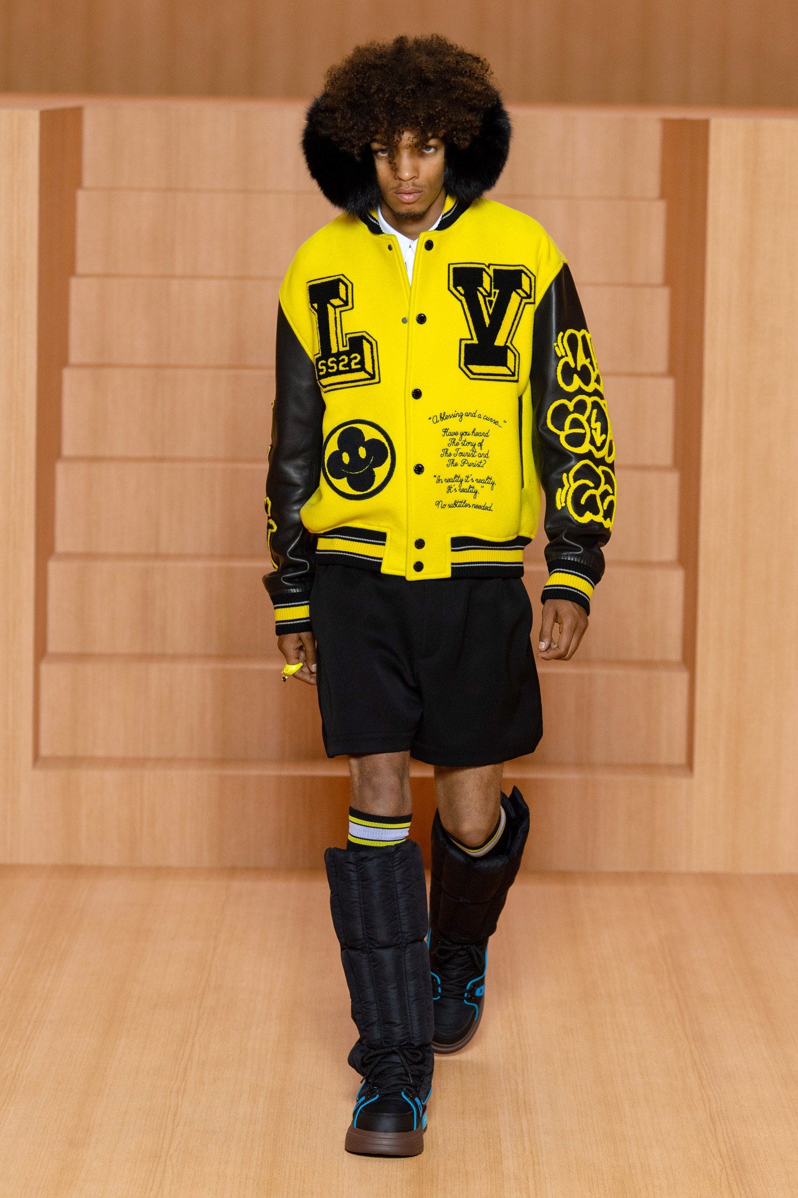 Louis Vuitton X Virgil Abloh Varsity Jacket - RockStar Jacket