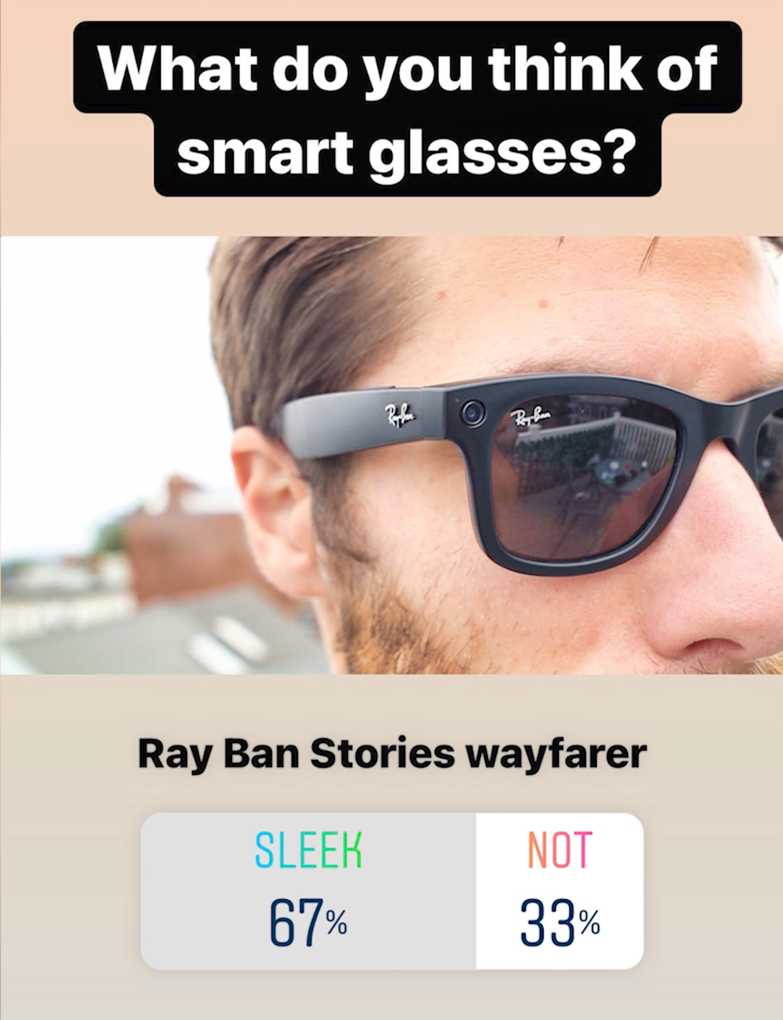 Leather sunglasses case hard personalized for Wayfarer, Justin
