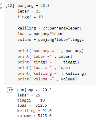 LAPORAN PRAKTIKUM ALGORITMA PEMROGRAMAN (Python week 2) | by Azzahra ...