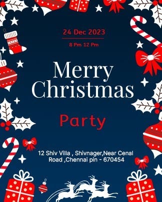 Best Christmas Invitation Templates: Unleashing Your Creativity  by Crafty Art_Official  Medium