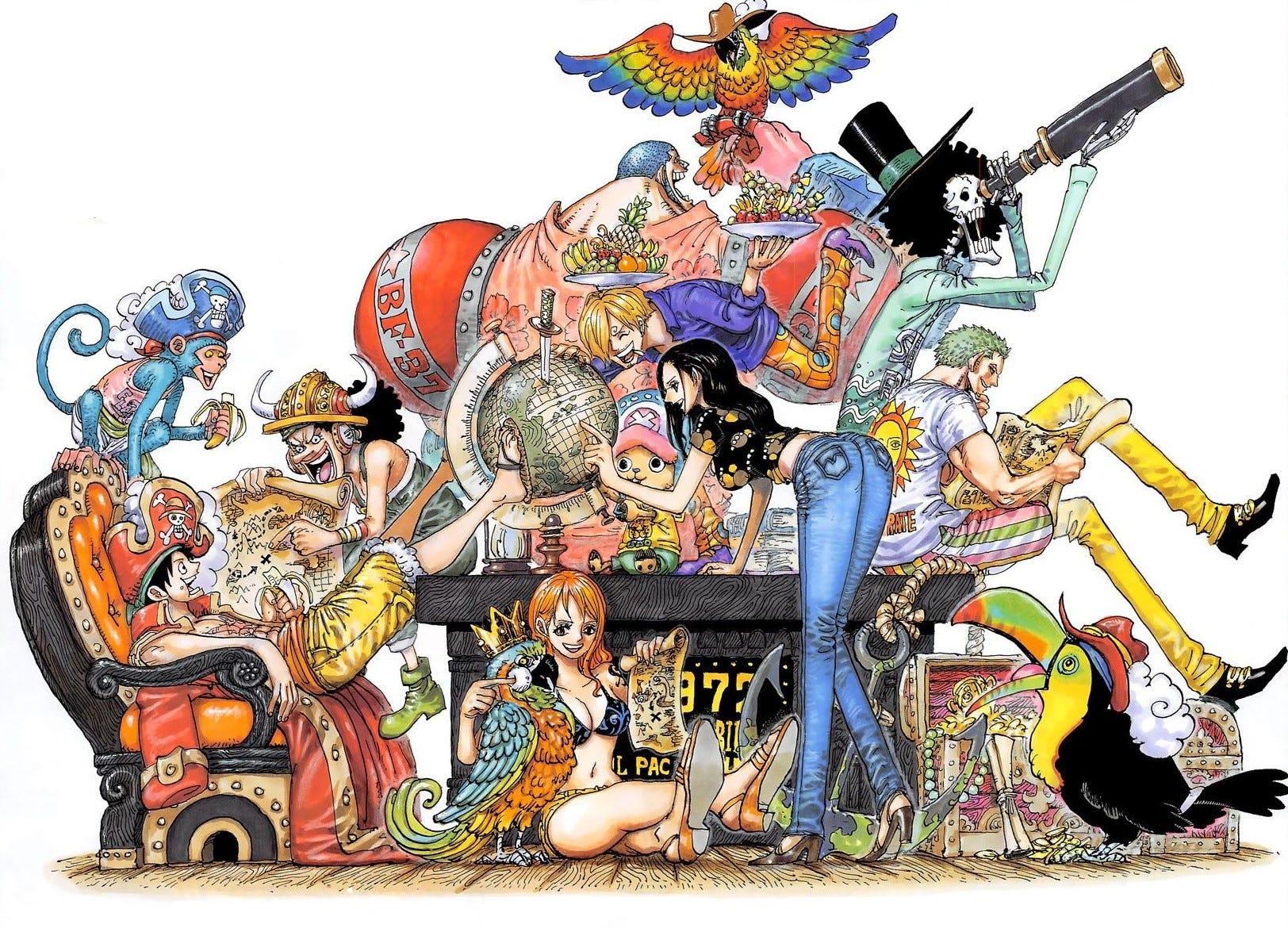 Tags: ONE PIECE, Monkey D. Luffy, Straw Hat Pirates, One Piece: Two Years  Later