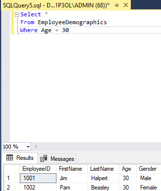 Where statement in SQL. . | by Harsh Chaudhary | Medium