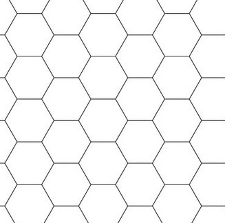 Hexagons fully tessellate a surface