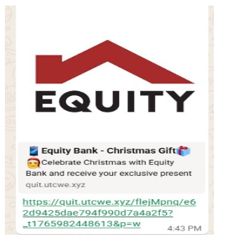 Screenshot of the claim circulating on WhatsApp groups and direct messages