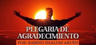 Plegaria de agradecimiento Shalom Arush