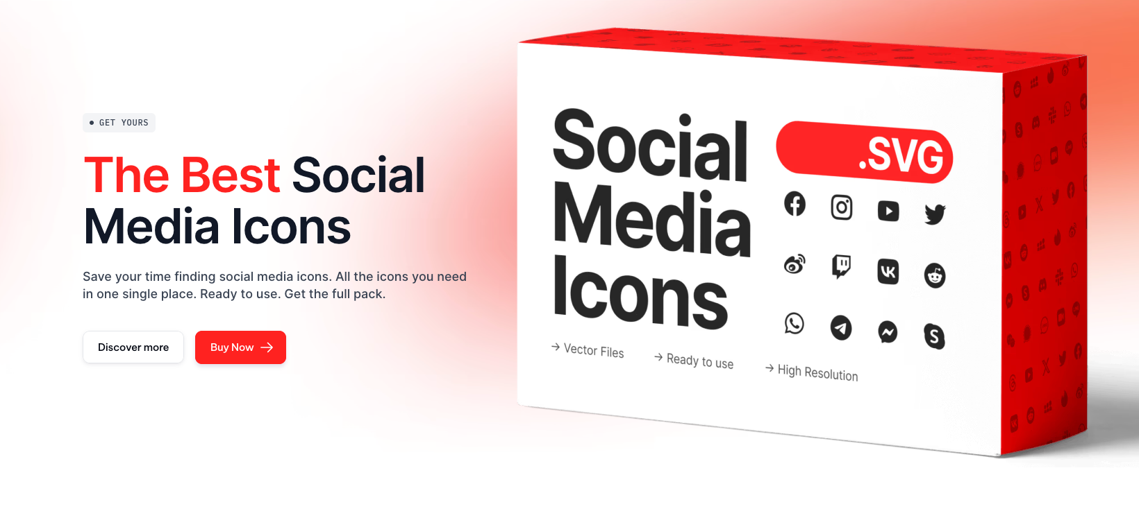 Social Media Icons Pack . SVG — All the icons you need | by Caio