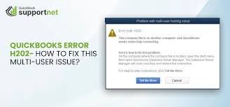 Quick Steps to Fix Error H202 When QuickBooks Fails to Enter Multi-User Mode