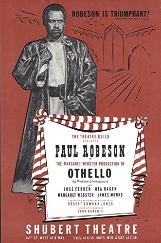 Robeson in Othello, 1943
