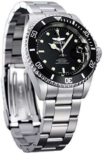 Invicta Men’s Pro Diver 40mm Stainless Steel Automatic Watch, Silver (Model: 8926OB)
