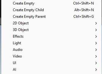 Unity Basic Tutorial.. Creating game objests! | by Brandon Hollingshead ...