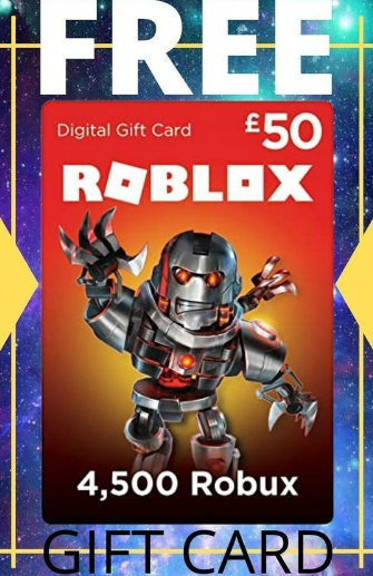 Free Robux Gift Card Codes — Roblox Gift Card Generator Redeem Codes ...