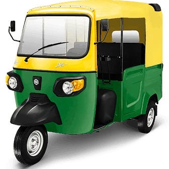 3 wheeler Auto, BSVI Ape City, Best Auto price in India