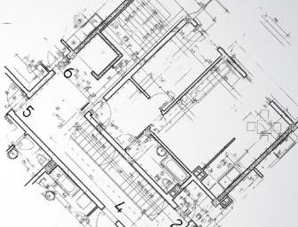 Blueprints and Architectural Line Drawings