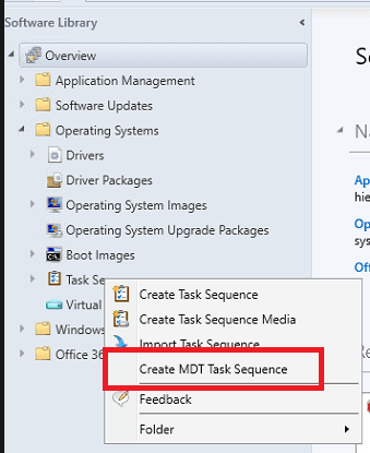 Create MDT Package