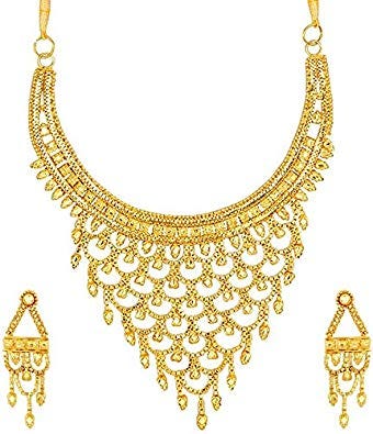 Wedding Gold Necklace. Buy Gold Wedding Jewelry Online | by Jewelry Market  | Online Necklace Store | Medium