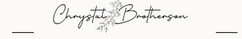 signature from Canva made by Chrystal — Momma of twins — Thread’s Growth Coach