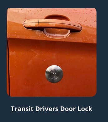 Transit Drivers Door Locks