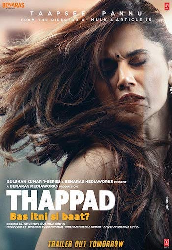Thappad 2020 Hindi 720p 480p WEB-DL